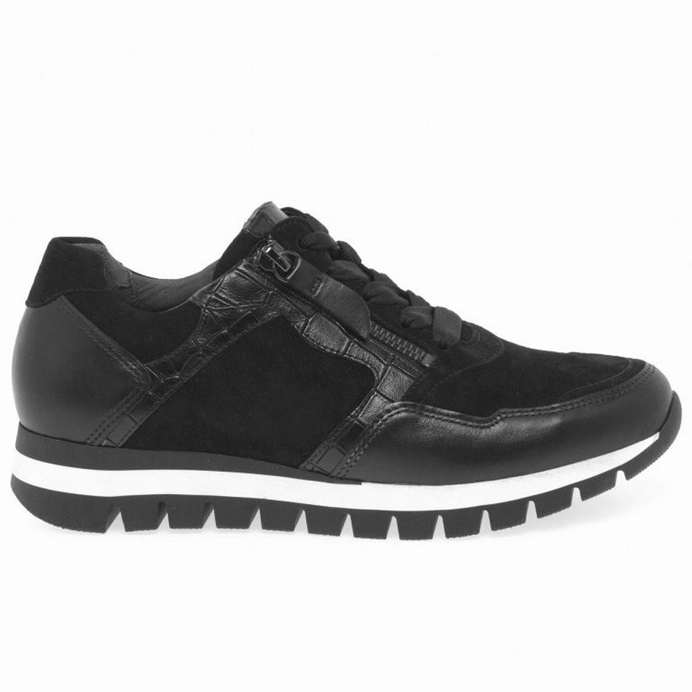 Zapatillas Gabor Willet Mujer Negras | ES0001304